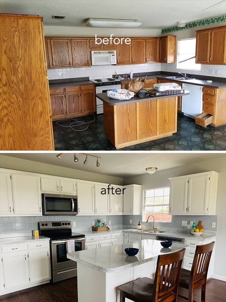 Painting & Tile | Darnell Green Remodeling | Arlington, TX